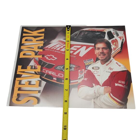 Vtg NASCAR Steve Park Photos Magazine Lot of 6 - Picture 9 of 14